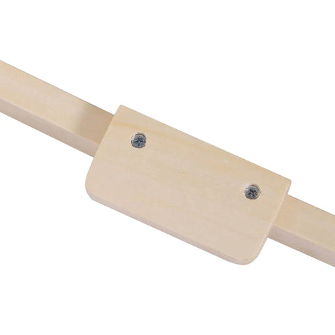 Rootz Rocking Horse - Baby Rocking Animal - Children Plush - Brown - L74 x W33 x H62 cm