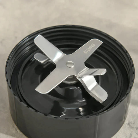 Rootz Mixer – Standmixer – Smoothie-Maker – 1000 W Standmixer – Küchenmixer – mit 0,7 l und 0,35 l Bpa-freien Mixbechern – Tritan/Aluminium – Schwarz