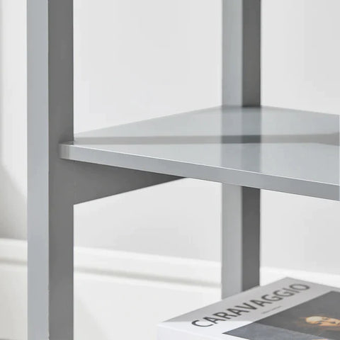 Rootz Nachttisch – Nachttisch – Beistelltisch – Couchtisch – Lampentisch – Nachttisch mit 1 Schublade und 2 Regalen – Hellgrau