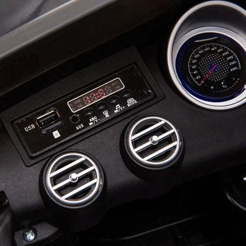 Rootz Kinderauto - Kinderfahrzeug - Elektroauto - Auto - Schwarz - 115 x 70 x 55 cm