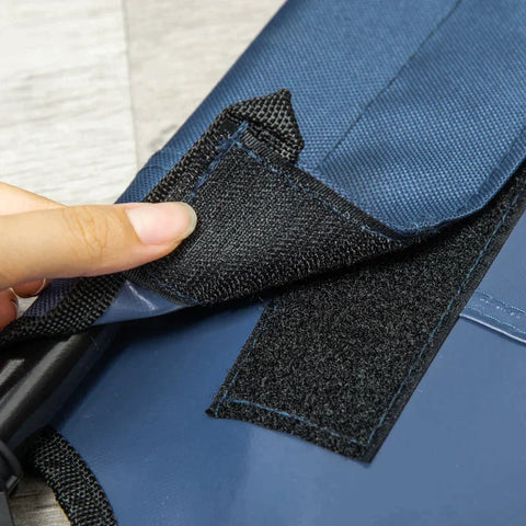 Rootz Dog Lounger - Dog Bed - Cat Bed - Pet Bed - Sleeping Place - Dark Blue - 92 x 76 x 18 cm