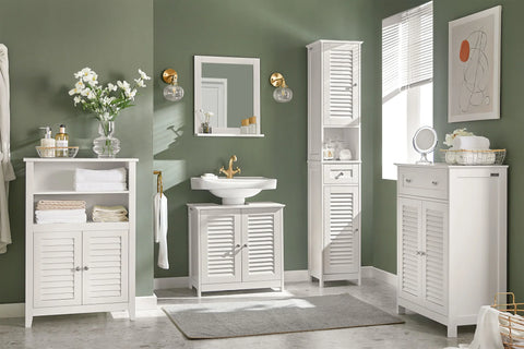 Rootz Badkamerkast - Badkamerplank - Badkameropbergkast