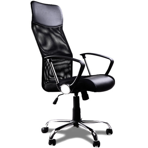 Rootz Office chair - Executive chair - Seesaw function - 360° rotatable - Faux leather