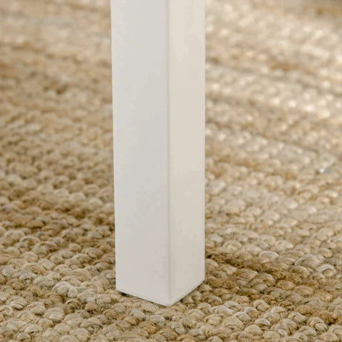 Rootz 2-piece Seating Group - Foldable Dining Table With 2 Chairs - Folding Table - White + Natural - 110 cm x 70 cm x 75 cm