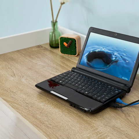 Rootz Home Office Tafel Des- Computer Bureau Werkstation Bureau met groot bureaublad