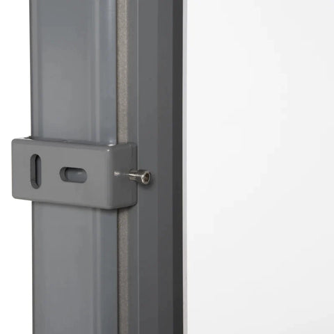 Rootz Zijluifel - Tuinluifel - Waterdichte Luifel - Grijs - 300cm x 9.3cm x 160cm