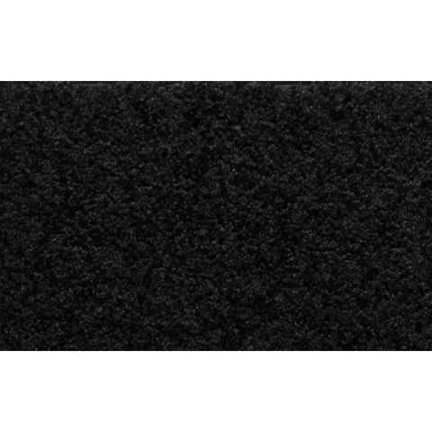 Rootz Doormat - Washable - Rubber Border - Black - 120 x 80 x 0.5 cm