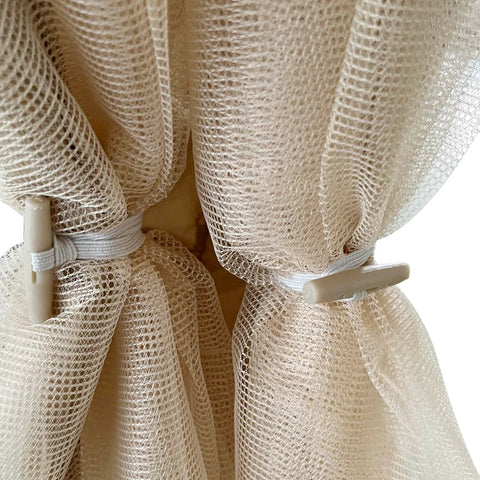 Rootz Gazebo - Gazebo With Side Walls And Mosquito Net - Metal - Polyester - Beige - 4 x 3 m