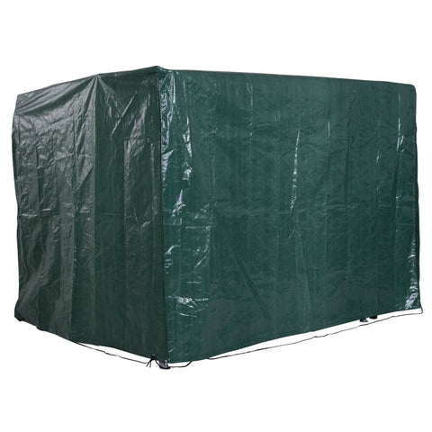Rootz Meubelhoes - Tuinmeubelhoes - Schommelstoelhoes - Dekzeil Beschermhoes - Groen - 215Lx155Bx150H cm