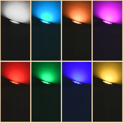 Rootz Vloerlamp - Uplighter - Smart Control Via App Of Stem - Vele Kleuren - Staal - 25 x 25 x 168cm