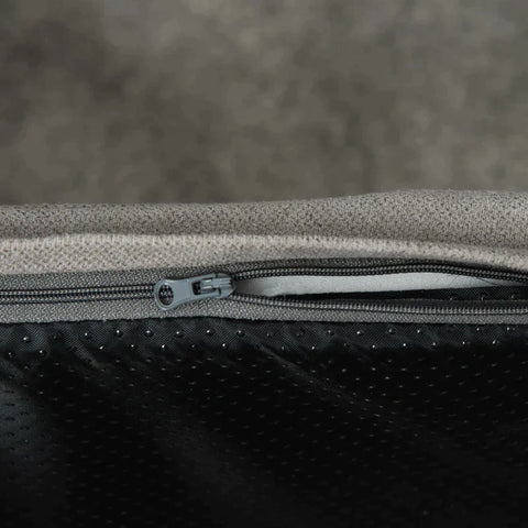 Rootz Pet Bed - Dog Sofa - Raised Pet Sofa - With Cushion - Cat Sofa - Dog Bed - Dog Sleeping Place - Grey - 80 x 55 x 23 cm