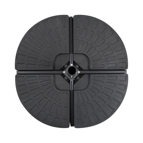 Rootz Umbrella Stand - Umbrella Base - Umbrella Weight Base - Portable Umbrella Base - 48 cm x 48 cm x 8 cm