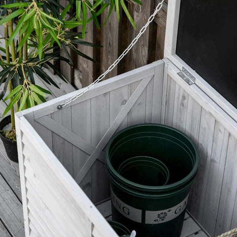 Rootz Garden Cabinet - Garden Storage Cabinet - Tool Shed - Garden Shed - 127 cm x 56 cm x 60 cm