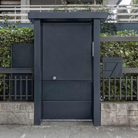 Rootz Mailbox - Wall Letterbox  -Wall-Mounted Mailbox - Post-Mounted Mailbox - Mailbox For Letters - Anthracite - 7 x 10.5 x 37 cm