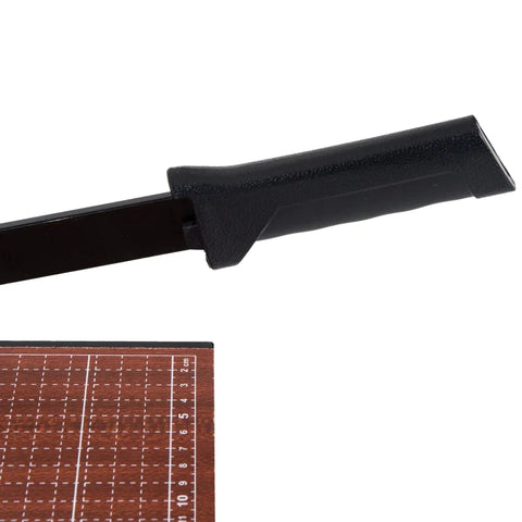 Rootz Paper Cutting Machine - A4 Paper Cutting Machine - Paper Cutter - Paper Cutting Tool - Professional Paper Cutter - Desktop Paper Cutting Tool - Home And Office Paper Cutter - Brown - 48 x 26.5 x 5cm