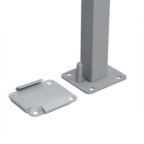 Rootz Side Awning - Extendable Side Awning - Roll-Up Side Awnings - Garden Shade Solutions - Privacy Awnings - Waterproof Side Awnings - Anthracite - 200 x 300 cm