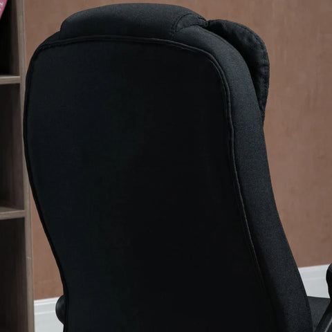 Rootz Office Chair - Desk Chair - Swivel Chair - Ergonomic Office Chair - Computer Chair - Height Adjustable - 360° Swivel - Black - 65 x 72 x 100-120 cm