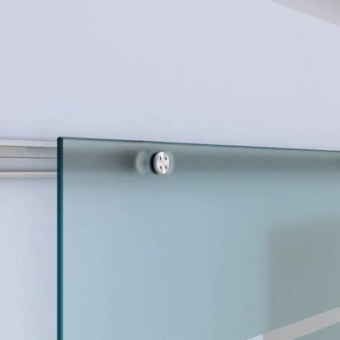 Rootz Glass Door - Glass Sliding Door - Sliding Door - Aluminum-alloy - 6.6ft