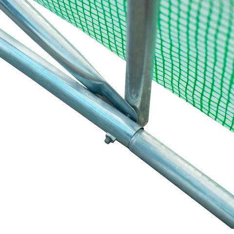 Rootz Tomato Greenhouse - Foil Greenhouse - Greenhouse - Tunnel Cold Frame - Green - 800 x 300 x 200 CM