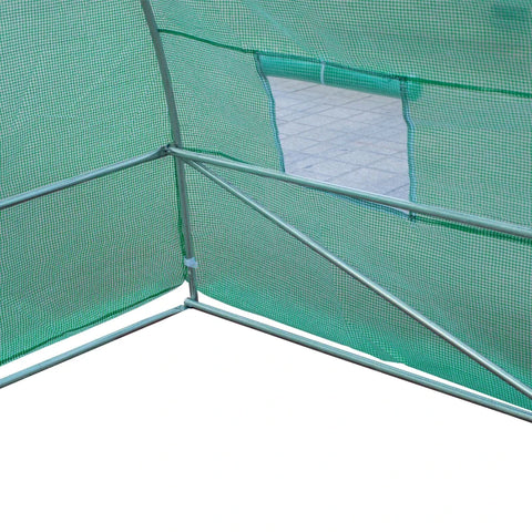 Rootz Tomato Greenhouse - Foil Greenhouse - Greenhouse - Tunnel Cold Frame - Green - 800 x 300 x 200 CM