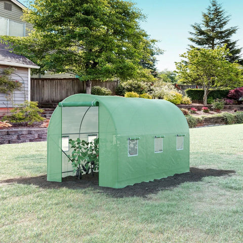 Rootz Foil Greenhouse - Tomato Greenhouse - Greenhouse - Green - 350 X 200 X 200 CM
