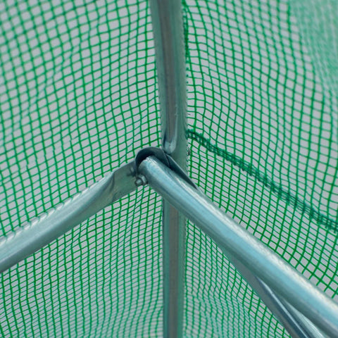 Rootz Tomato Greenhouse - Foil Greenhouse - Greenhouse - Tunnel Cold Frame - Green - 800 x 300 x 200 CM