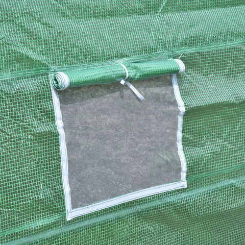 Rootz Foil Greenhouse - Tomato Greenhouse - Tunnel Cold Frame - Greenhouse - Tomato Foil Greenhouse - Green - 590 X 300 X 200 CM