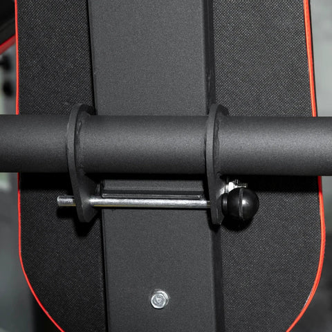 Rootz Multi-Gym - Krachtstation voor Pull-ups - Push-ups, Dips - Opvouwbare Handgrepen - Stabiel Stalen Frame - Diverse Bekleding - Zwart - 104L x 104B x 212H cm