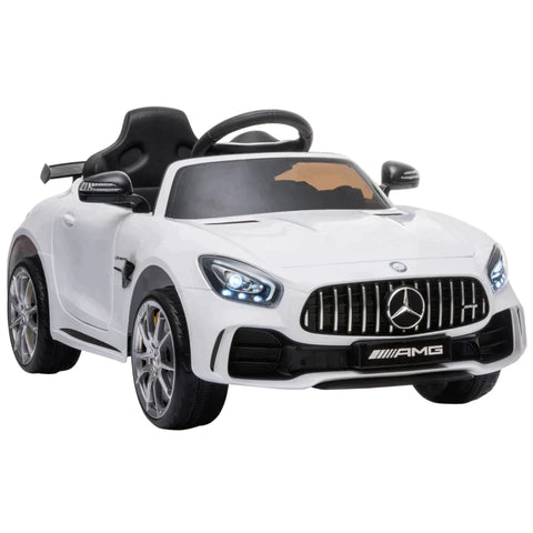 Rootz GTR Children's Car - Children's Vehicle - GTR Electric Car With Remote Control - Music Light - Metal - White - 105 x 58 x 45 cm