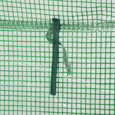 Rootz Greenhouse - Tomato House - Cold Frame with Rolling Door - Steel - Plastic - Green - 100x50x150cm