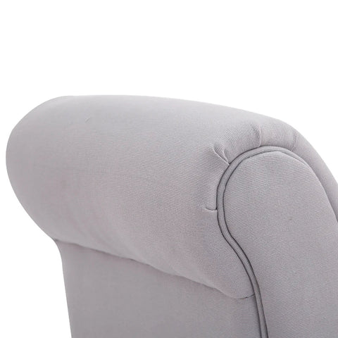 Rootz Bedroom Bench - Bench Seat - Upholstered Bench - MDF Foam - Grey - 102 x 31 x 51 cm