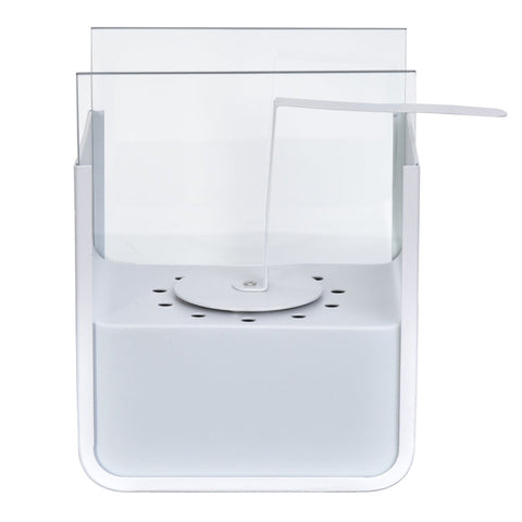 Rootz Ethanol Fireplace - Bio Fireplace - Fireplace - Stainless Steel - 20 x 15 x 25 cm