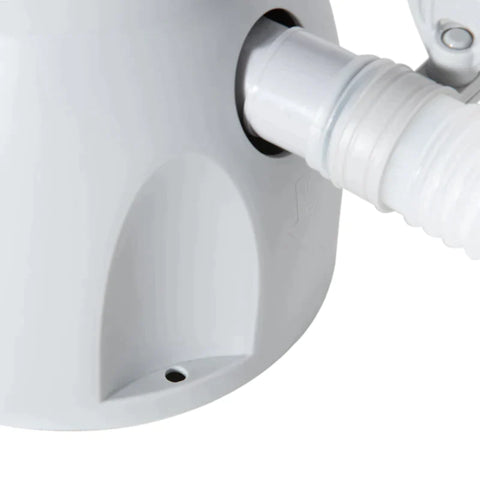 Rootz Filterpumpe – Wasserfilterpumpe – mit Filterbällen – für Schwimmbäder – 90 W – Grau – 21 cm x 35 cm