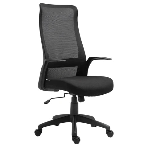 Rootz Office Chair - Gaming Chair - Swivel Chair - Computer Chair - Black - 62 x 62 x 113-122 cm