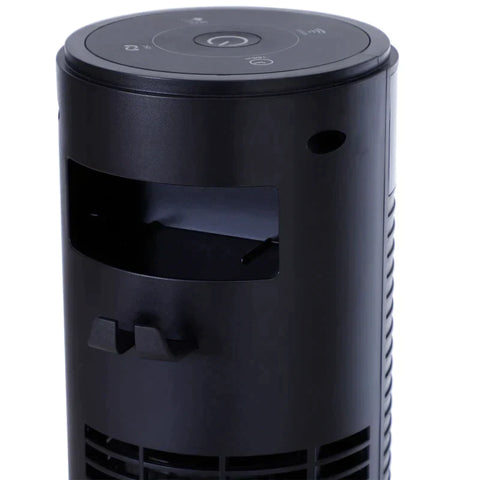 Rootz Torenventilator - Kolomventilator - Afstandsbediening - Timerfunctie - Vier Standen - ABS - Zwart