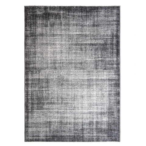 Rootz Rug - Low Pile Rug - With A Mottled Pattern - Rug Pad - Woven Carpet - Carpet - Mat - Polypropylene - Grey - 230 x 160 x 1 cm
