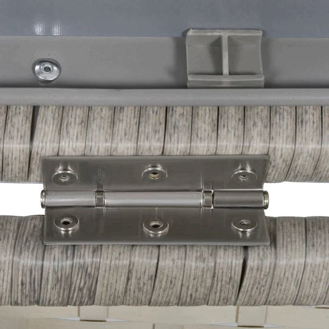 Rootz Garden Furniture - Garden Set - Lounge Set - Lounge Furniture - Storage Box - Side Table - Seat Cushion - Grey