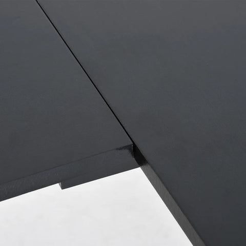 Rootz Desk - Computer Desk - L-shaped Corner Desk - Corner Desk - Office Table - Black - 155 x 130 x 76cm