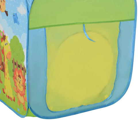 Rootz Kinderspeeltent - Babytent - 3-delige Speeltent - Kindertenttunnel - Gemakkelijk op te zetten Kindertent - Opvouwbare polyester tent - Kleurrijk - 230 X 74 X 93 Cm