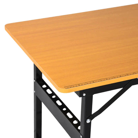 Rootz Workbench - Worktable - Worktop - Heavy Duty Bench - Foldable - Yellow/Black