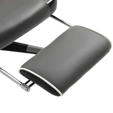 Rootz Gaming Chair - Massage Chair - Office Chair - Swivel Chair - Ergonomic Faux Leather - Foam - Grey+White+Black