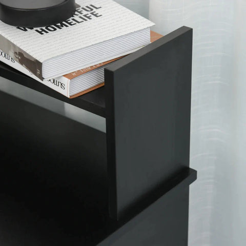 Rootz Desk - Office Desk - Computer Desk  - Black - 104 cm x 48 cm x 95.5 cm