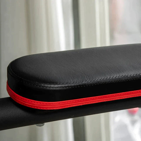 Rootz Multi-Gym - Krachtstation voor Pull-ups - Push-ups, Dips - Opvouwbare Handgrepen - Stabiel Stalen Frame - Diverse Bekleding - Zwart - 104L x 104B x 212H cm