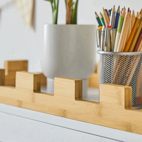 Rootz Design Kinderopbergkast met schoolbord - Kinderboekenkast Boekenplank