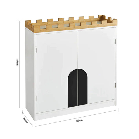 Rootz Design Kinderopbergkast - Kinderboekenkast Boekenplank Speelgoedplank Kinderkamer Opslag Display Plank Rack Organizer