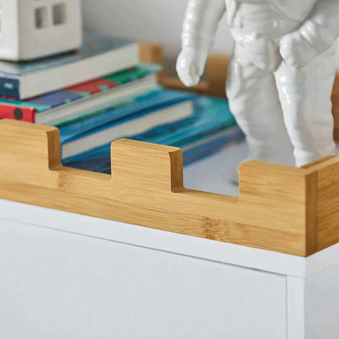 Rootz Design Kinderopbergkast - Kinderboekenkast Boekenplank Speelgoedplank Kinderkamer Opslag Display Plank Rack Organizer