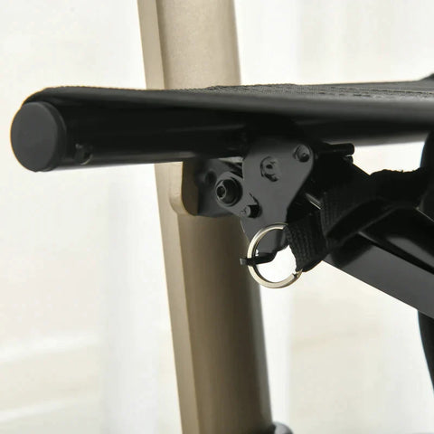 Rootz Rollator Met Stoel - Opvouwbare Walker - Loophulp Voor Senioren Met 4 Wielen - Opbergruimte - In Hoogte Verstelbare Rem - Lichtgewicht - Aluminium - Goud + Grijs - 67 x 64 x 80-92 cm