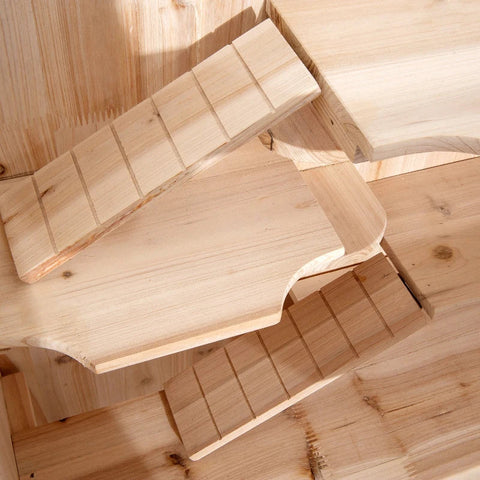 Rootz Kleintierkäfig – Tierstall – Nagetierkäfig – Meerschweinchenkäfig – Hamsterkäfig – Naturholz