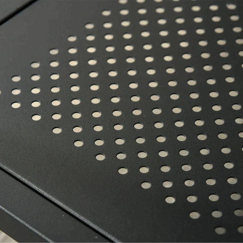 Rootz Console Table With 2 Drawers - Industrial Style - Living Room - Bedroom - Rustic Brown - 110 cm x 40 cm x 80 cm