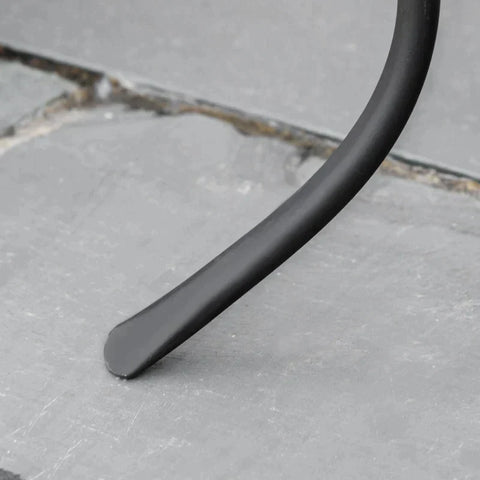 Rootz Garden Table - Side Table - Table - Metal Frame And Durable - Mosaic Design - Ceramic/Iron - Blue/White